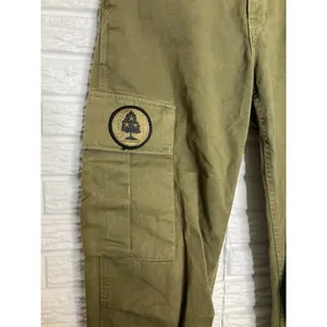 Re/Done originals army green cargo pants made In USA women's size 24 Grunge‎ thumbnail 3