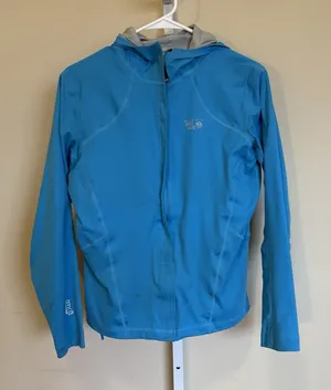 MOUNTAIN HARDWEAR EFFUSION JACKET Medium gooded blue‎ thumbnail 1
