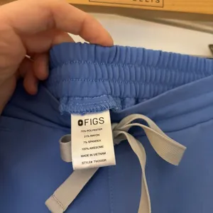 FIGS Yola Skinny Scrub Pant Ceil Blue XS Nurse MD PA PT Healthcare Hospital thumbnail 8