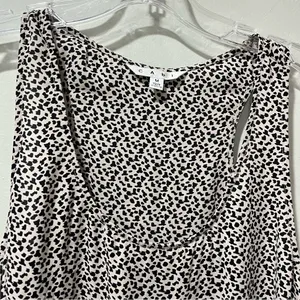 Cabi Tank‎ Top Size Medium Leopard Animal Print Sleeveless Racerback Cami thumbnail 3