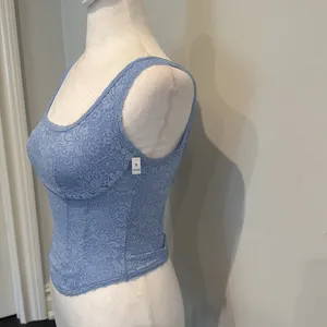 PINK Victoria’s Secret Blue Bralette Top thumbnail 2