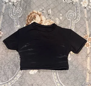 SKIMS WRAPPING SUPER CROPPED TSHIRT thumbnail 2