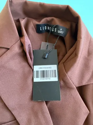 LIONESS Brown blazer dress thumbnail 3