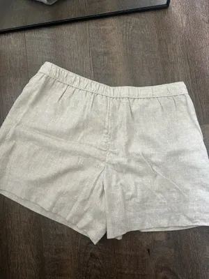 Abercrombie Linen Shorts Pull-On thumbnail 2