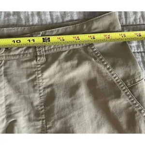 Patagonia Rock Craft Women's Pants Sz 10 Tan Roll Up‎ Climbing Trekking 40+UPF thumbnail 9