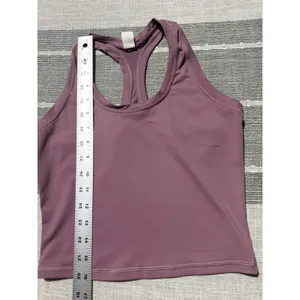 Tank Top Mauve Purple Racerback Womens Size 4 thumbnail 2