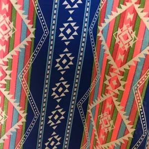 Umgee boho sleeveless striped Aztec print lace back keyhole flowy mini dress thumbnail 9