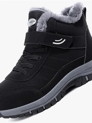 Women Winter Snow Boots Size 6.5 Warm Fur Lined Waterproof Ankle Booties Outdoor thumbnail 3