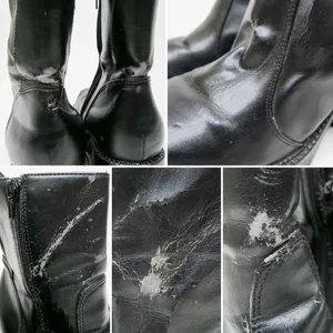 Vintage 90s No Boundaries Black Chunky Heeled Boots - Erin thumbnail 15