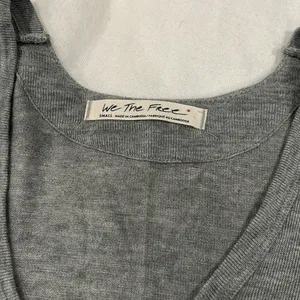 Free People Grey Flowy‎ Ribbed Tank thumbnail 4