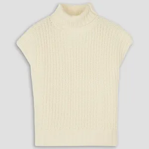 Staud Bette merino wool rib-knit cap sleeve turtleneck sweater size S small NEW thumbnail 19