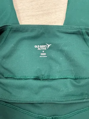 Old Navy dark green high-waisted ankle leggings thumbnail 4