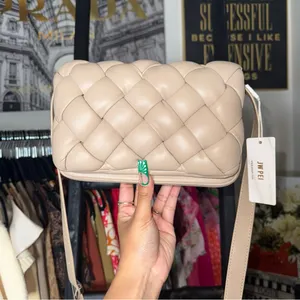 JW PEI Maze Bag in Almond Quilted Vegan Leather Crossbody Womens New NWT thumbnail 5