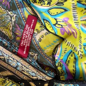 Zenobia Italia Design Boho Paisley Patchwork Maxi Dress Size 1 thumbnail 4
