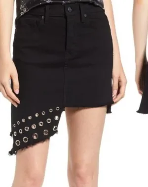 MISA Los Angeles Super Star Assymetrical Mini Skirt - 24 thumbnail 1