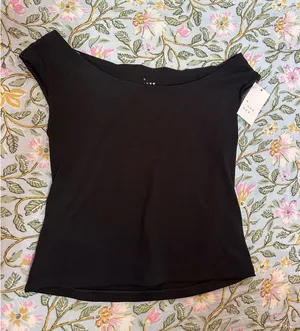 A New Day Off shoulder compression shirt thumbnail 1