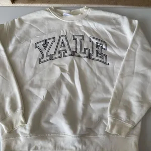 Yale University Sweatshirt Adult Crew Neck Long Sleeve College Sweater White S thumbnail 1