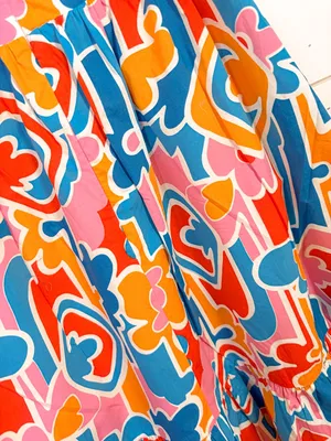 Amanda Uprichard Sicily Geometric Puff Sleeve Mini Dress, NEW, Small, MSRP $238 thumbnail 12