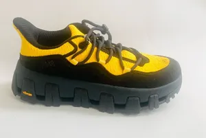 P448 Monalea Vibrum hiking athletic shoes black yellow thumbnail 1