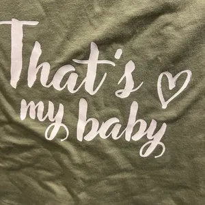 Time and Tru Women’s Maternity Graphic Tee with Short Sleeves thumbnail 2