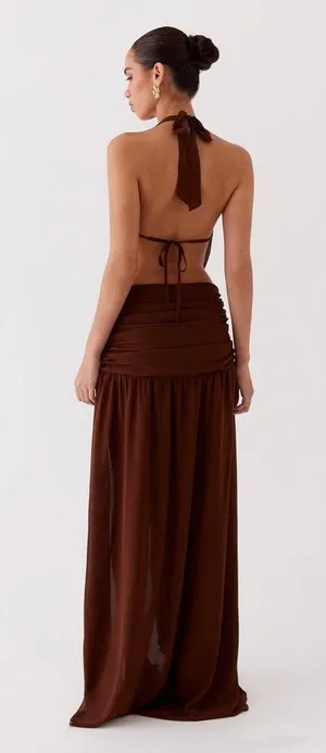 Pepper Mayo Halter Maxi Dress thumbnail 3