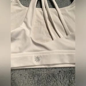Athleta White Sports Bra thumbnail 5