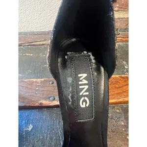 NWT Mango MNG Leopard Pony Hair Ankle Strap Stiletto Sandals Heels thumbnail 6