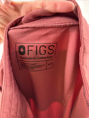 Figs xs tall Zamora joggers dusty rose color thumbnail 4