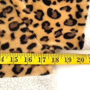 Womens Leopard Animal Quarter Zip Sweatshirt Sweater Fall Winter Autumn Fuzzy Fleece Faux Fur Long Sleeve Top Sweater Pullover Casual Oversize Pocket-White Black Brown thumbnail 3