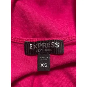 Express Pink Sparkle Party Sequin Tank Top Club Holiday Fun XS thumbnail 3