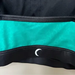 Zyia Active Jade River Stone Light n Tight Adustable Sport Bra Size XL Green thumbnail 6