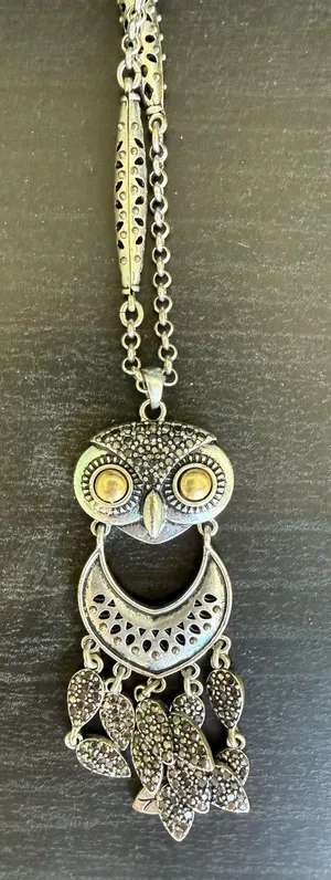 Lucky Brand Owl Necklace thumbnail 1