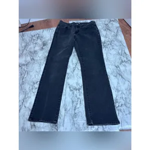 Levi's Black Straight Leg 505 Jeans casual denim size 29 thumbnail 6