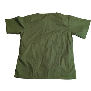 Butter-Soft Olive Scrub Top Size XS thumbnail 7