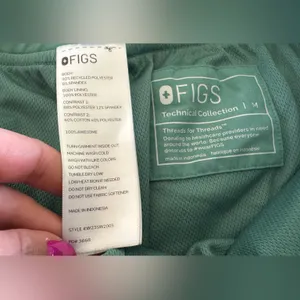 Figs Zamora Jogger Scrub Pants Eucalyptus green size medium thumbnail 3