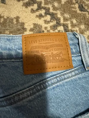 Levi's light wash 70s High Flare Jeans thumbnail 6