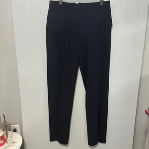 Tommy Hilfiger Women Dress Pants Black Slim Straight Career Trousers 6 thumbnail 3