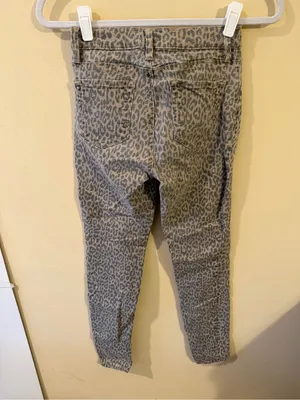 PacSun Women's High Rise Leopard Skinny Jeans thumbnail 4