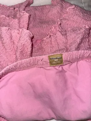 NEW free people X Free Est Winnie skirt set Pink Strapless Asymmetric Top Skirt thumbnail 5