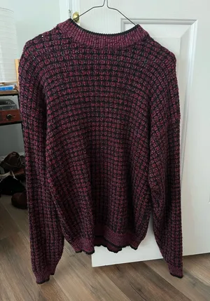 Vintage Sweater Purple Size M thumbnail 1