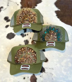 GREEN TURKEY HAT thumbnail 1