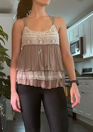 American Eagle Boho Top thumbnail 1