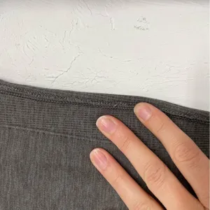 Blanqi Maternity Grey Ribbed Moto Lowrise Full Length Womens Leggings Womens M thumbnail 9