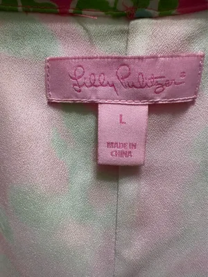 Lilly Pulitzer Slip Dress Silk Dusk thumbnail 4