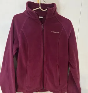 Columbia Maroon Fleece Outerwear thumbnail 1