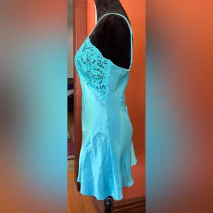 Vintage Victoria’s Secret lace top slip lingerie thumbnail 3