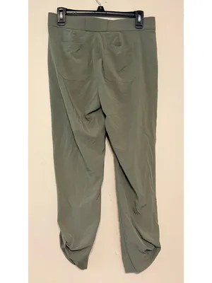 Athleta Tribeca Utility Crop Casual Pants in Laurel Olive Green Size 2 thumbnail 2