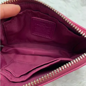COACH Mini Purse Wristlet 15 in Leather F64791 thumbnail 7