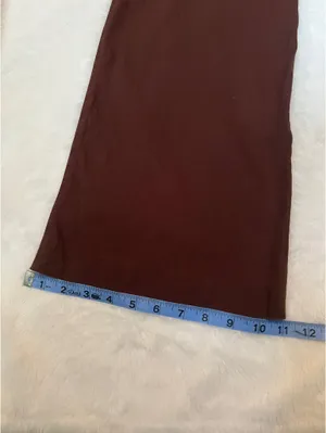 Bebe Brown Linen Pants size 8 thumbnail 5