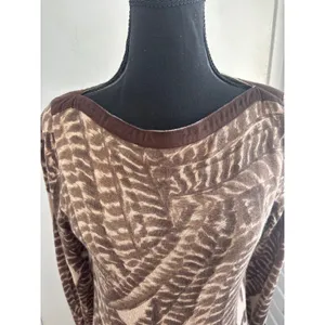 Lauren Ralph Lauren‎ Silk Cashmere Blend Sweater Dress Medium layered cabincore thumbnail 3